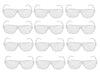 lot de 12 lunettes stores fluo blanc