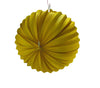 lampion décoratif rond jaune 25cm