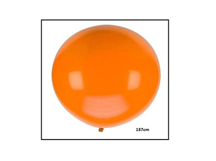 ballon géant orange 1.37m