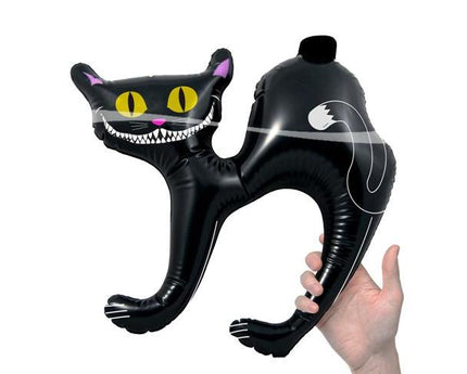 chat noir gonflable 41cm