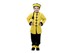 déguisement de chinois jaune enfant taille 140cm
