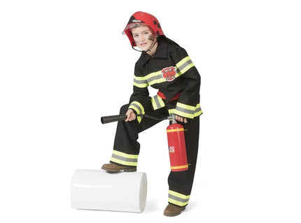 déguisement de pompier pour enfant taille 116cm