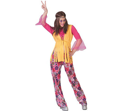 déguisement hippie woodstock femme taille 34-36