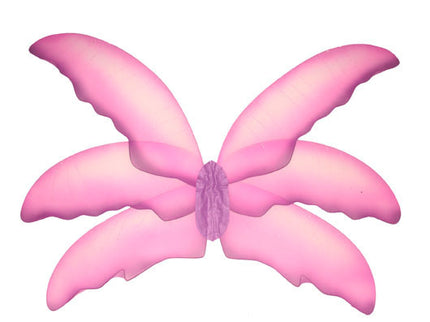 ailes de papillon clochette rose 90cm