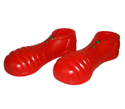 paire de chaussures clown rouge adulte