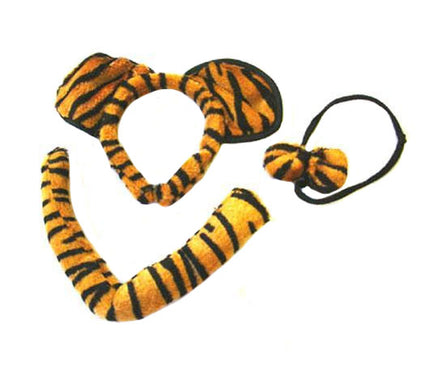 set deguisement tigre orange & noir