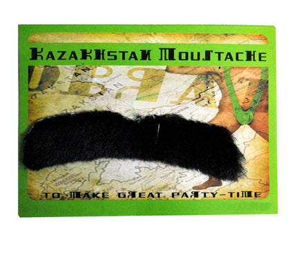 fausse moustache style kazakhstan