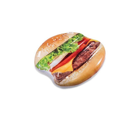 matelas gonflable hamburger 1.45x1.42m
