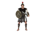 déguisement de gladiateur romain marron 5pcs homme taille l/xl