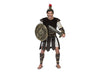 déguisement de gladiateur romain marron 5pcs homme taille m/l