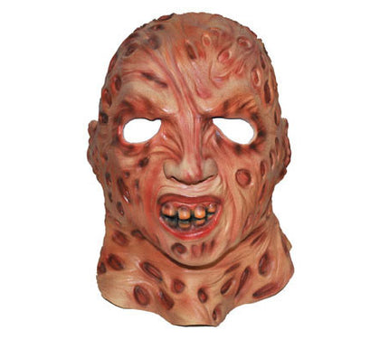 masque latex de zombie brulé