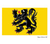 drapeau de flandre belgique 90x150 cm
