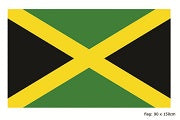 drapeau jamaïque 90 x 150 cm