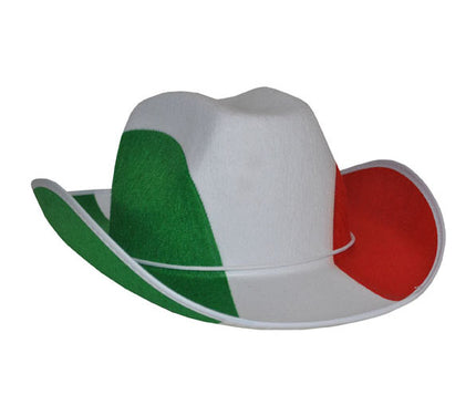 chapeau cowboy feutrine italie avec corde