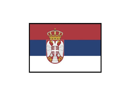 drapeau serbie 90x150 cm