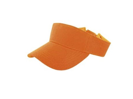 casquette visière fluo orange