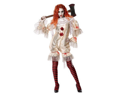 déguisement de clown démoniaque femme taille xl