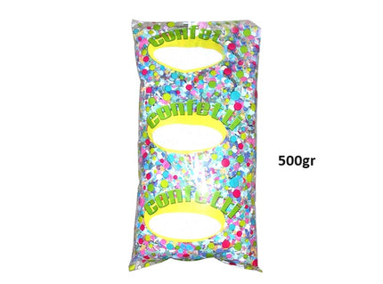 confettis multicolores 500gr