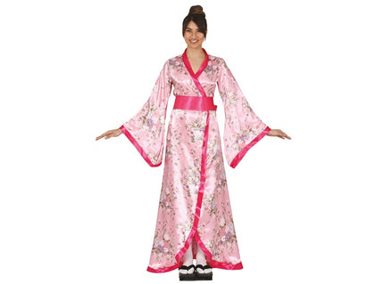déguisement kimono rose 2pcs femme taille m/l