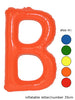 ''b'' lettre gonflable 35cm