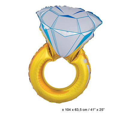 bague diamant gonflable 104x63.5cm