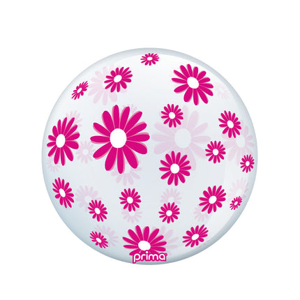 1 Ballon Sphere™ Hot Pink Daisies 20