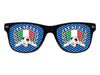 lunettes grille italie (bleu)