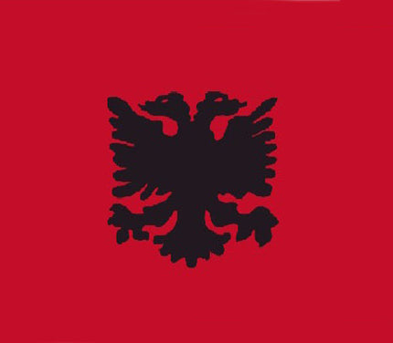 drapeau albanie 90x150 cm