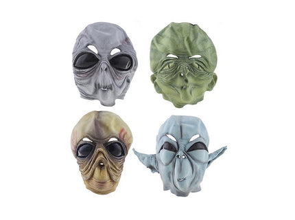 masque en latex alien taille adulte mix