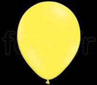 lot de 5 ballons led lumineux jaune