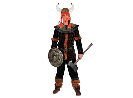 déguisement viking gaulois 4pcs homme taille m/l