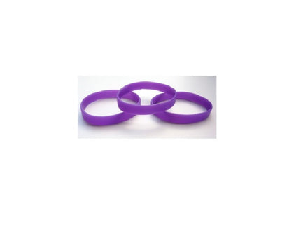 bracelet en silicone violet