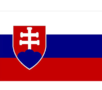 drapeau slovaquie 90x150 cm