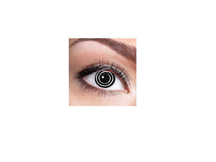 lentilles de contact black spiral