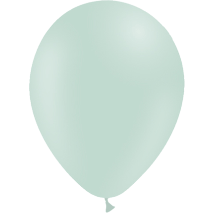 100 Ballons HG45 Pastel Matte Menthe - Balloonia
