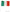 drapeau italie 30x45cm avec baguette