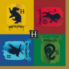 16 Serviettes Papiers Harry Potter Maisons - Amscan