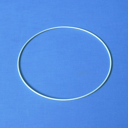 Cercle en Époxy Blanc 55cm