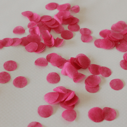 Confetti Papier Rond Rose 1 Kg