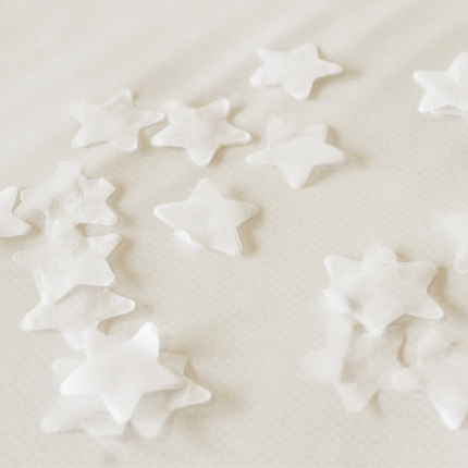 Confetti Papier Étoiles Blanc 1 Kg