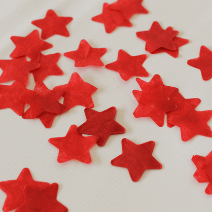 Confetti Papier Étoiles Rouge 1 Kg