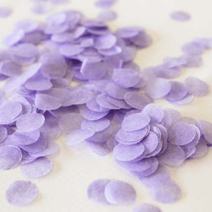 Confetti Papier Rond Violet 1 Kg