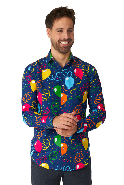 Chemise Suitmeister Confetti Balloons