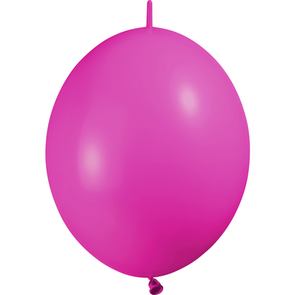 10 Ballons Déco Link 12″ Fuchsia - Balloonia