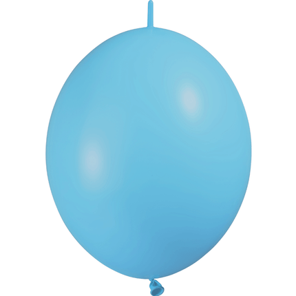 10 Ballons Déco Link 12″ Bleu Ciel - Balloonia