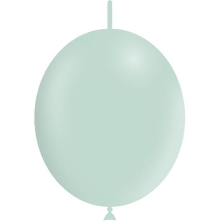 25 Ballons Déco Link 6″ Pastel Matte Menthe - Balloonia