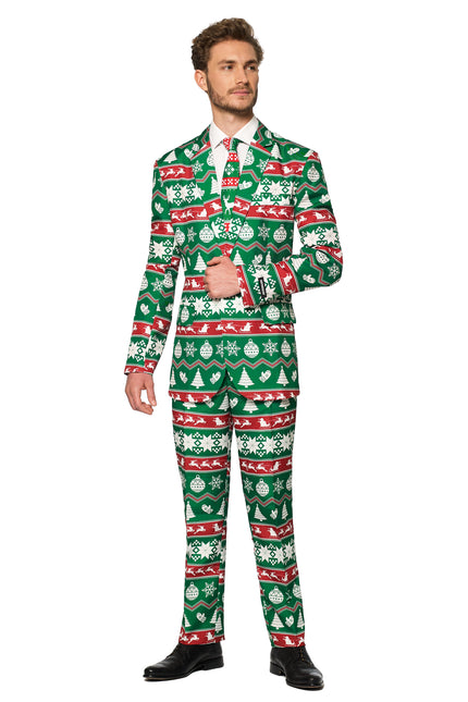 Costume Suitmeister Christmas Green Nordic