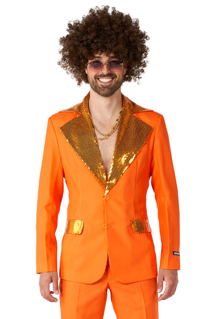 Costume Suitmeister Disco Suit Orange