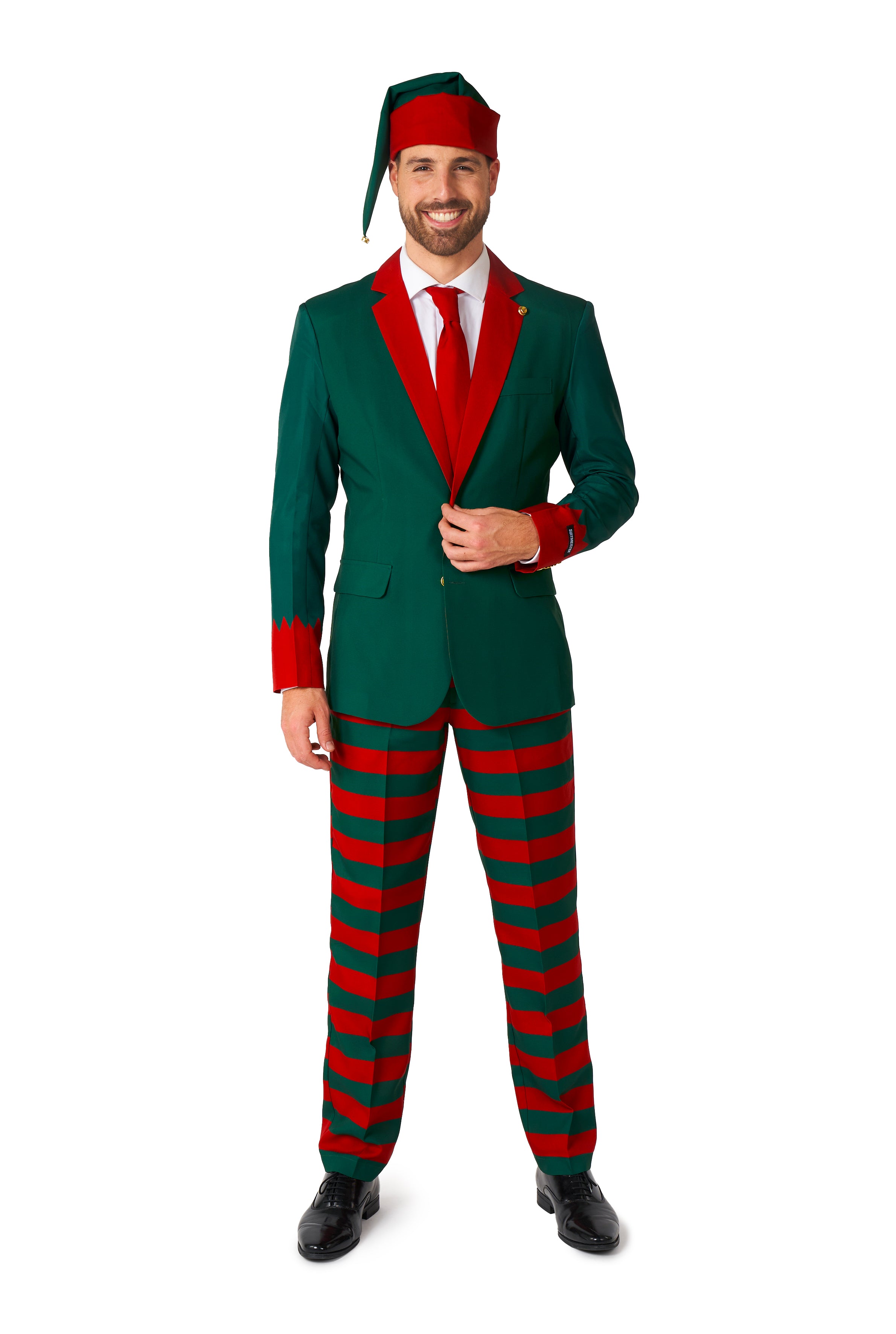 Costume Suitmeister Santa's Elf Green