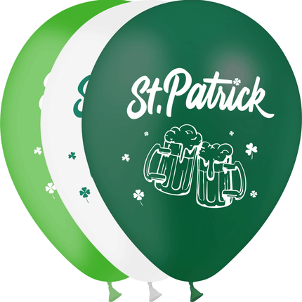 10 Ballons Latex HG95 St-Patrick - PMS